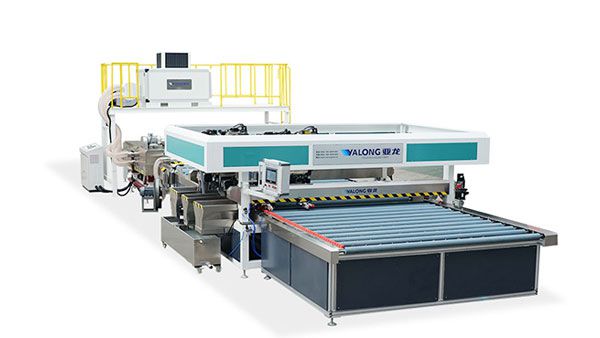 Machine de meulage et lavage du verre