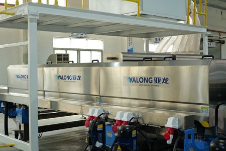 Machine de meulage et lavage du verre