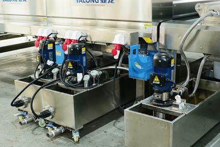 Machine de meulage et lavage du verre