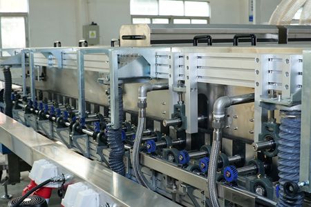 Machine de meulage et lavage du verre