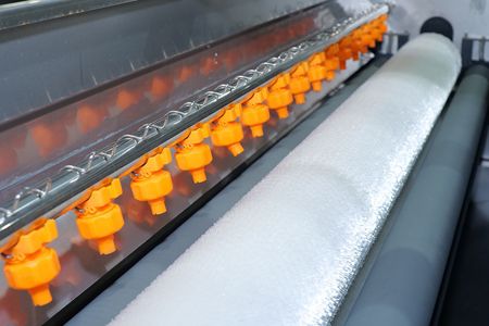 Machine de meulage et lavage du verre
