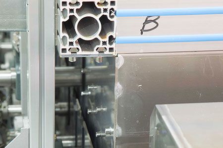 Machine à laver horizontale, pour verre solaire Série S