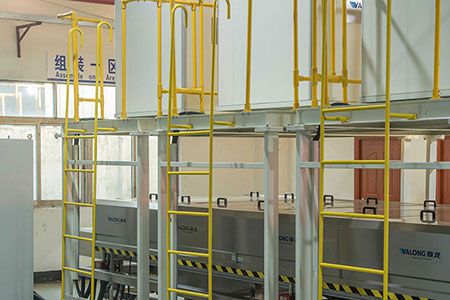 Machine à laver horizontale, pour verre solaire Série S