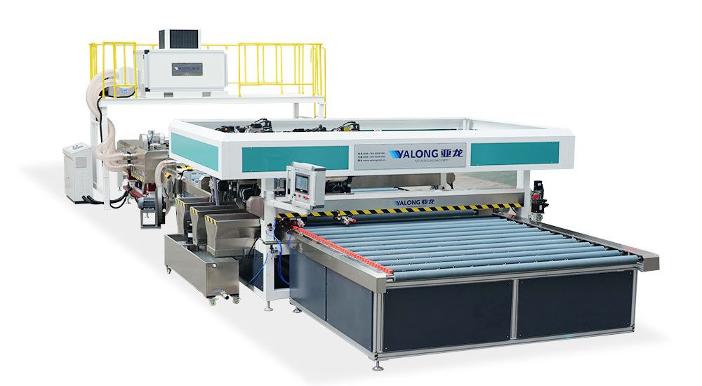 Machine de meulage et lavage du verre
